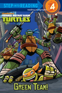 Book cover for Green Team! (Teenage Mutant Ninja Turtles)