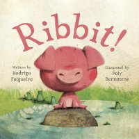 Book cover for Ribbit!