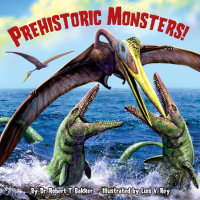 Book cover for Prehistoric Monsters!