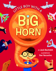 Little Boy with a Big Horn 