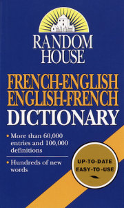 Random House French-English English-French Dictionary 