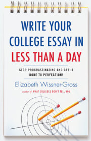 Write Your College Essay in Less Than a Day 