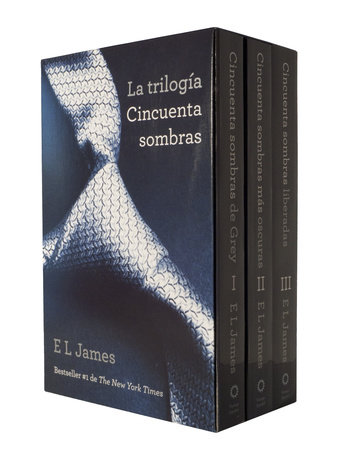 Estuche Trilogía cincuenta sombras 3 title boxed set