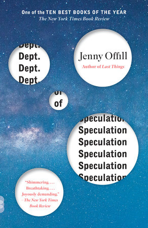 Dept of Speculation by Jenny Offill 9780345806871   PenguinRandomHousecom Books