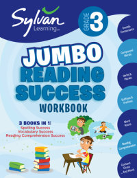 Book cover for 3rd Grade Jumbo Reading Success Workbook