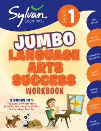 Book cover for 1st Grade Jumbo Language Arts Success Workbook