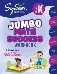 Book cover for Kindergarten Jumbo Math Success Workbook