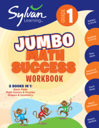 Cover of 1st Grade Jumbo Math Success Workbook cover