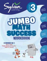 Book cover for 3rd Grade Jumbo Math Success Workbook