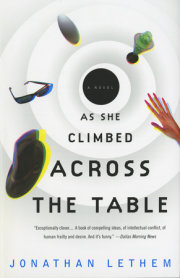 As She Climbed Across the Table 