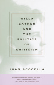 Willa Cather and the Politics of Criticism 