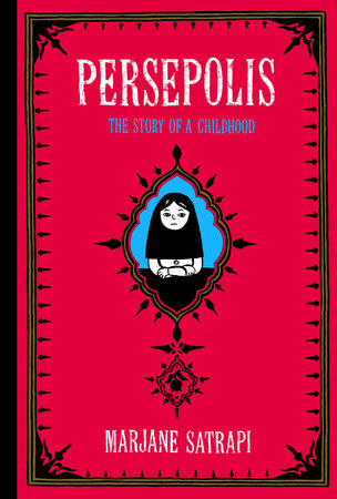 Book cover for Persepolis by Marjane Satrapi