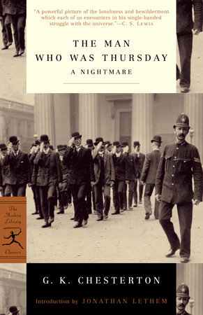 The Man Who Was Thursday By G K Chesterton Penguinrandomhouse Com Books