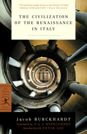 The Civilization of the Renaissance in Italy 