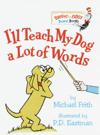 Book cover for I\'ll Teach My Dog a Lot of Words
