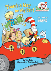 Book cover for There\'s a Map on My Lap!