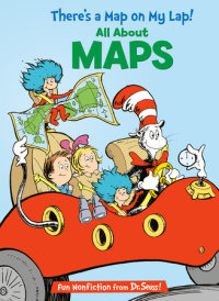 Book cover for There\'s a Map on My Lap! All About Maps