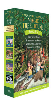 Magic Tree House Books 5-8 Boxed Set 