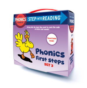 Cover of Step into Reading Set 3 Phonics First Steps Box Set