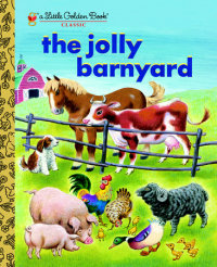 Book cover for The Jolly Barnyard
