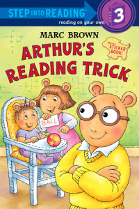 Book cover for Arthur\'s Reading Trick