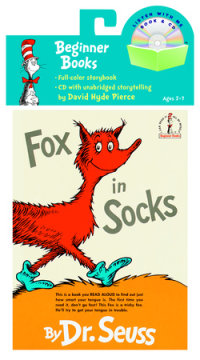 Book cover for Fox in Socks Book & CD