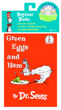Book cover for Green Eggs and Ham Book & CD