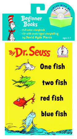 One Fish Two Fish Red Fish Blue Fish by Dr. Seuss, Shiny Cover