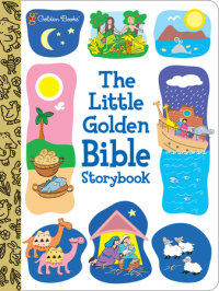 Book cover for The Little Golden Bible Storybook