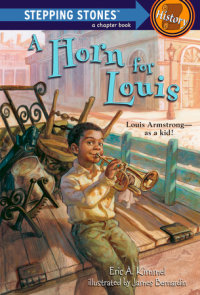 Book cover for A Horn for Louis