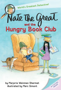 Book cover for Nate the Great and the Hungry Book Club