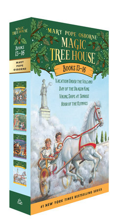 Magic Tree House Books 1-4 Boxed Set by Mary Pope Osborne, Sal Murdocca,  Paperback