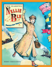 Book cover for The Daring Nellie Bly