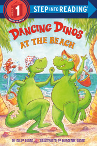 Book cover for Dancing Dinos at the Beach