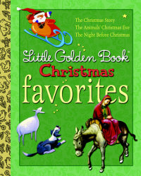 Book cover for Little Golden Book Christmas Favorites