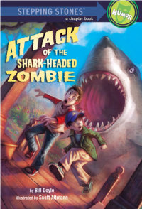 Book cover for Attack of the Shark-Headed Zombie