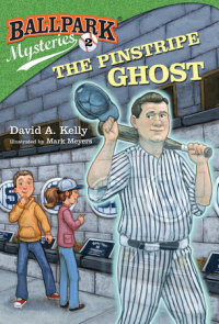 Cover of Ballpark Mysteries #2: The Pinstripe Ghost cover