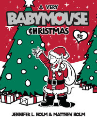 Book cover for Babymouse #15: A Very Babymouse Christmas
