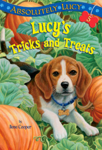 Book cover for Absolutely Lucy #5: Lucy\'s Tricks and Treats