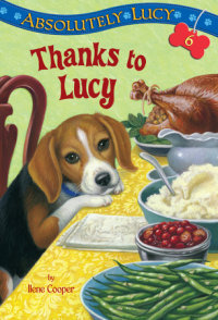 Book cover for Absolutely Lucy #6: Thanks to Lucy