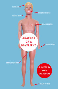 Cover of Anatomy of a Boyfriend cover