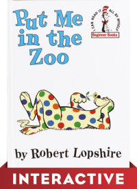 Book cover for Put Me in the Zoo: Interactive Edition