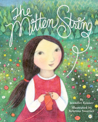 Book cover for The Mitten String