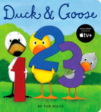 Book cover for Duck & Goose, 1, 2, 3