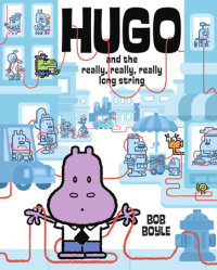 Book cover for Hugo and the Really, Really, Really Long String