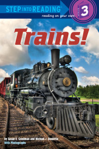 Cover of Trains! cover