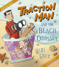 Book cover for Traction Man and the Beach Odyssey