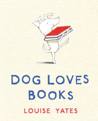 Book cover for Dog Loves Books