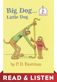 Book cover for Big Dog...Little Dog: Read & Listen Edition