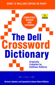 The Dell Crossword Dictionary 
